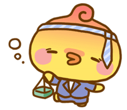 Relaxed Chic Piyomaru sticker #116290
