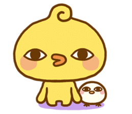 Relaxed Chic Piyomaru sticker #116291