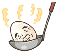 Boiling OSSAN Eggs! sticker #116483