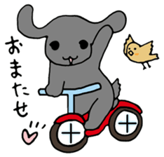 rabbit Woo-tan sticker #116519