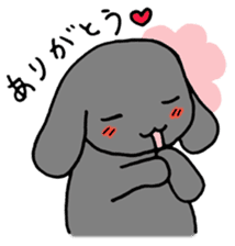 rabbit Woo-tan sticker #116520