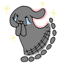 rabbit Woo-tan sticker #116528