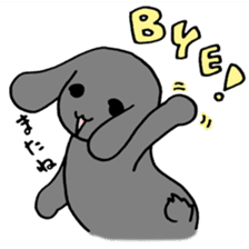 rabbit Woo-tan sticker #116530