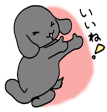 rabbit Woo-tan sticker #116534