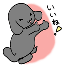 rabbit Woo-tan sticker #116534