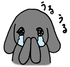 rabbit Woo-tan sticker #116537