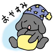 rabbit Woo-tan sticker #116539