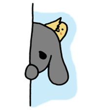 rabbit Woo-tan sticker #116542