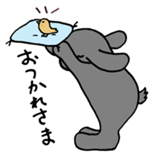 rabbit Woo-tan sticker #116547