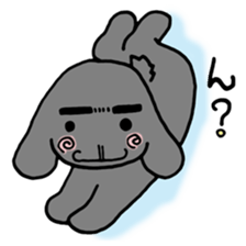rabbit Woo-tan sticker #116553
