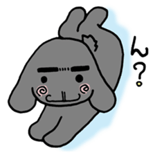 rabbit Woo-tan sticker #116553