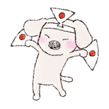 Enjoy with a Maltese~field life~ sticker #117040