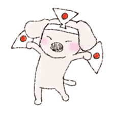 Enjoy with a Maltese~field life~ sticker #117040