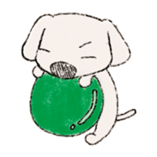 Enjoy with a Maltese~field life~ sticker #117053