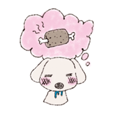 Enjoy with a Maltese~field life~ sticker #117057