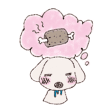 Enjoy with a Maltese~field life~ sticker #117057