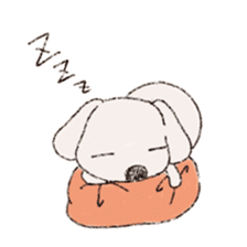 Enjoy with a Maltese~field life~ sticker #117063