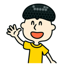 Potato boy sticker #117122