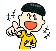 Potato boy sticker #117127