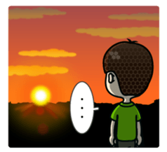 Potato boy sticker #117151