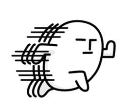 Shirokuro-san sticker #117310