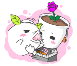 Every day of bucket and pleasant friends sticker #117369