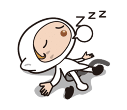 Was wearing a cat? One day of a girls sticker #117702