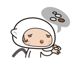 Was wearing a cat? One day of a girls sticker #117704