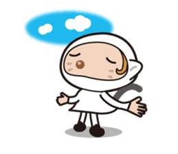 Was wearing a cat? One day of a girls sticker #117710