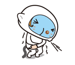 Was wearing a cat? One day of a girls sticker #117718