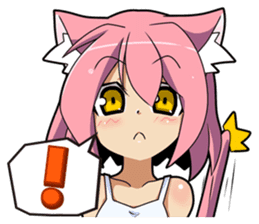 MOE-CAT-GIRL Stickers sticker #118132