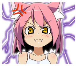 MOE-CAT-GIRL Stickers sticker #118140