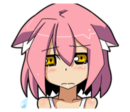 MOE-CAT-GIRL Stickers sticker #118141