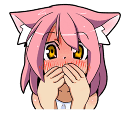 MOE-CAT-GIRL Stickers sticker #118144