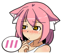 MOE-CAT-GIRL Stickers sticker #118145