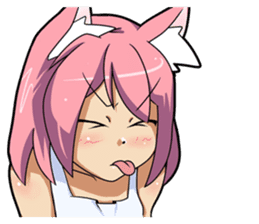 MOE-CAT-GIRL Stickers sticker #118146