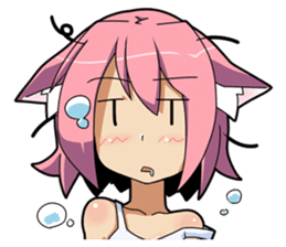 MOE-CAT-GIRL Stickers sticker #118153