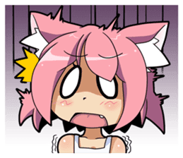 MOE-CAT-GIRL Stickers sticker #118155