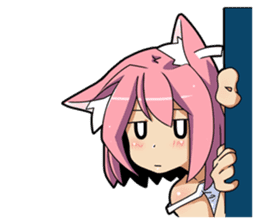 MOE-CAT-GIRL Stickers sticker #118157