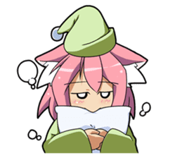 MOE-CAT-GIRL Stickers sticker #118158