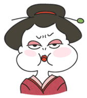 Maiko the Geisha (on probation) sticker #118404