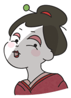 Maiko the Geisha (on probation) sticker #118409
