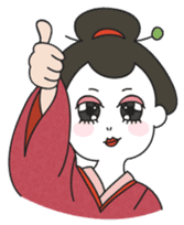 Maiko the Geisha (on probation) sticker #118424