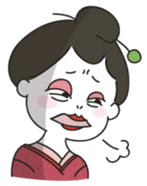 Maiko the Geisha (on probation) sticker #118431