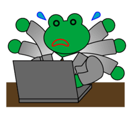 Frog Worker Vol.2 sticker #118657