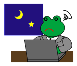 Frog Worker Vol.2 sticker #118665