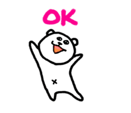 Roger the polar bear sticker #118968