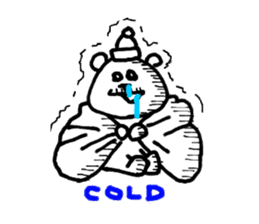 Roger the polar bear sticker #118971