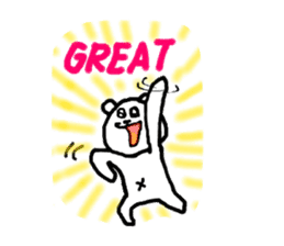 Roger the polar bear sticker #118974