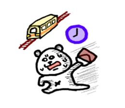 Roger the polar bear sticker #118976